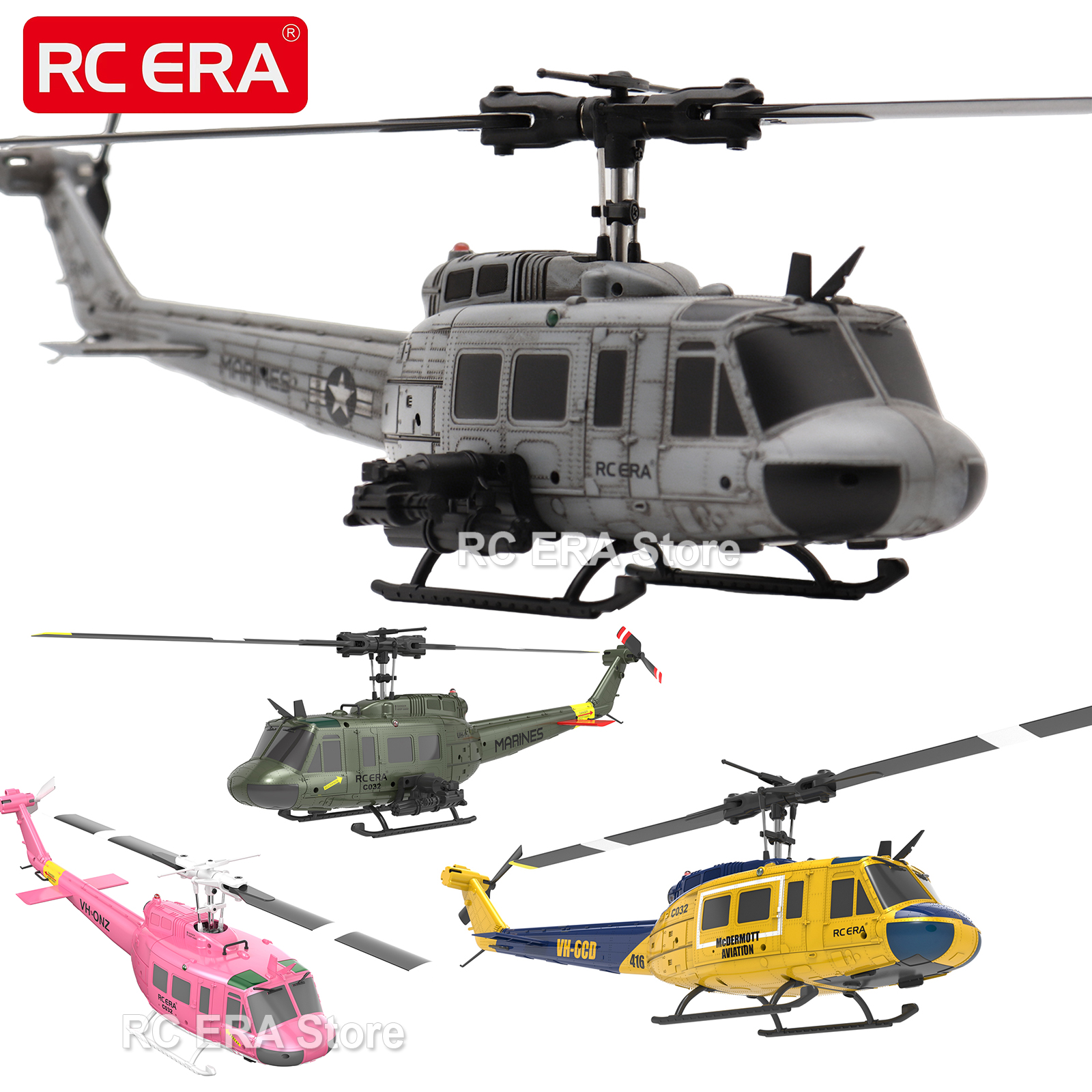 RC ERA C032 UH1 Huey Weathered – Rc Helicopter Nitro Bewertung und Preis