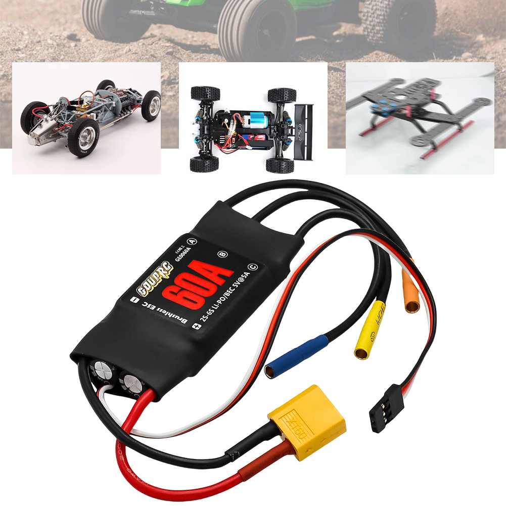 60A Brushless ESC 2-6S Electri – Rc Helicopter Electric Bewertung und Preis