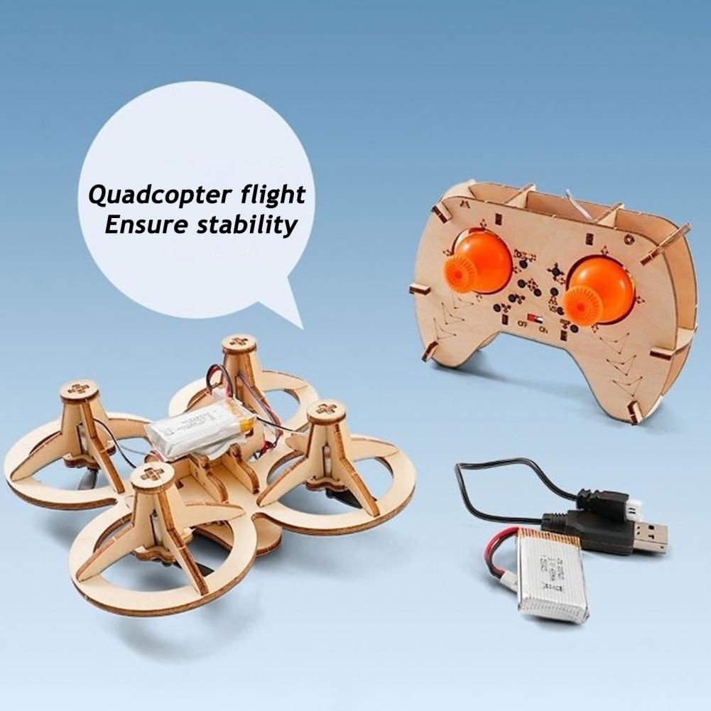 Rc Drone Toy Wooden Drone Puzz – Rc Helicopter Electric Bewertung und Preis
