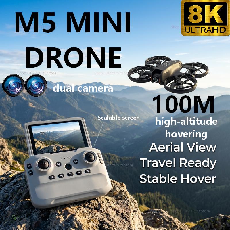 2026 New M5 Mini Drone 8K HD C – Rc Helicopter Gyro Bewertung und Preis