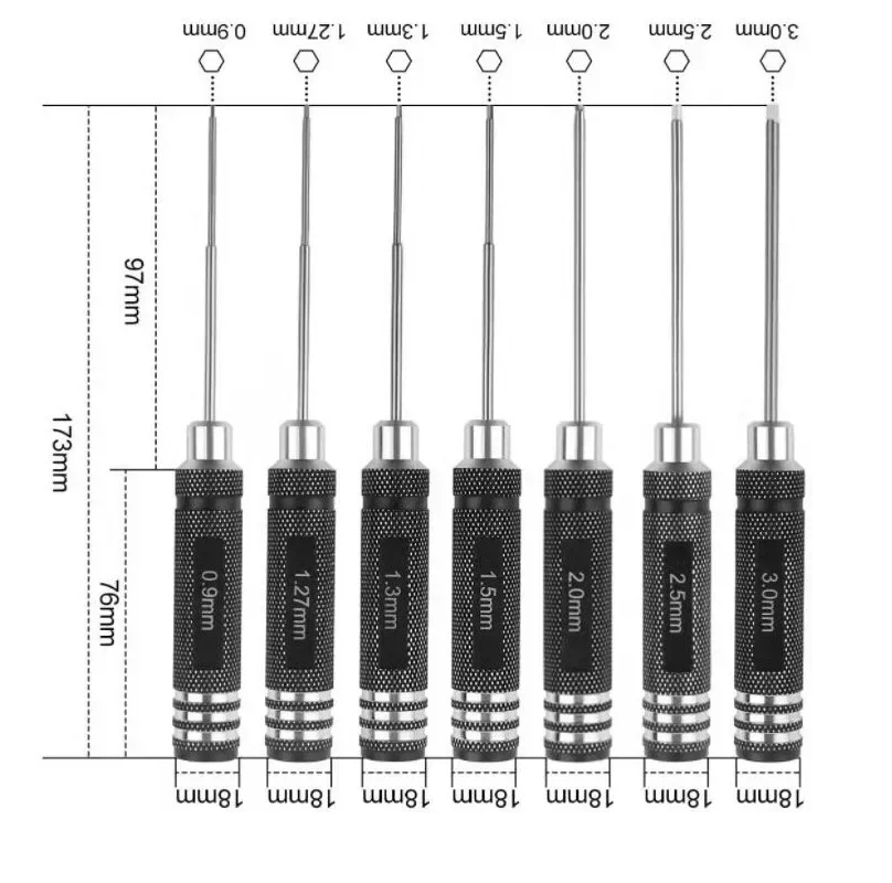 0.9/1.27/ 1.3/ 1.5/ 2.0/ 2.5/  – Rc Helicopter Tool Kit Bewertung und Preis