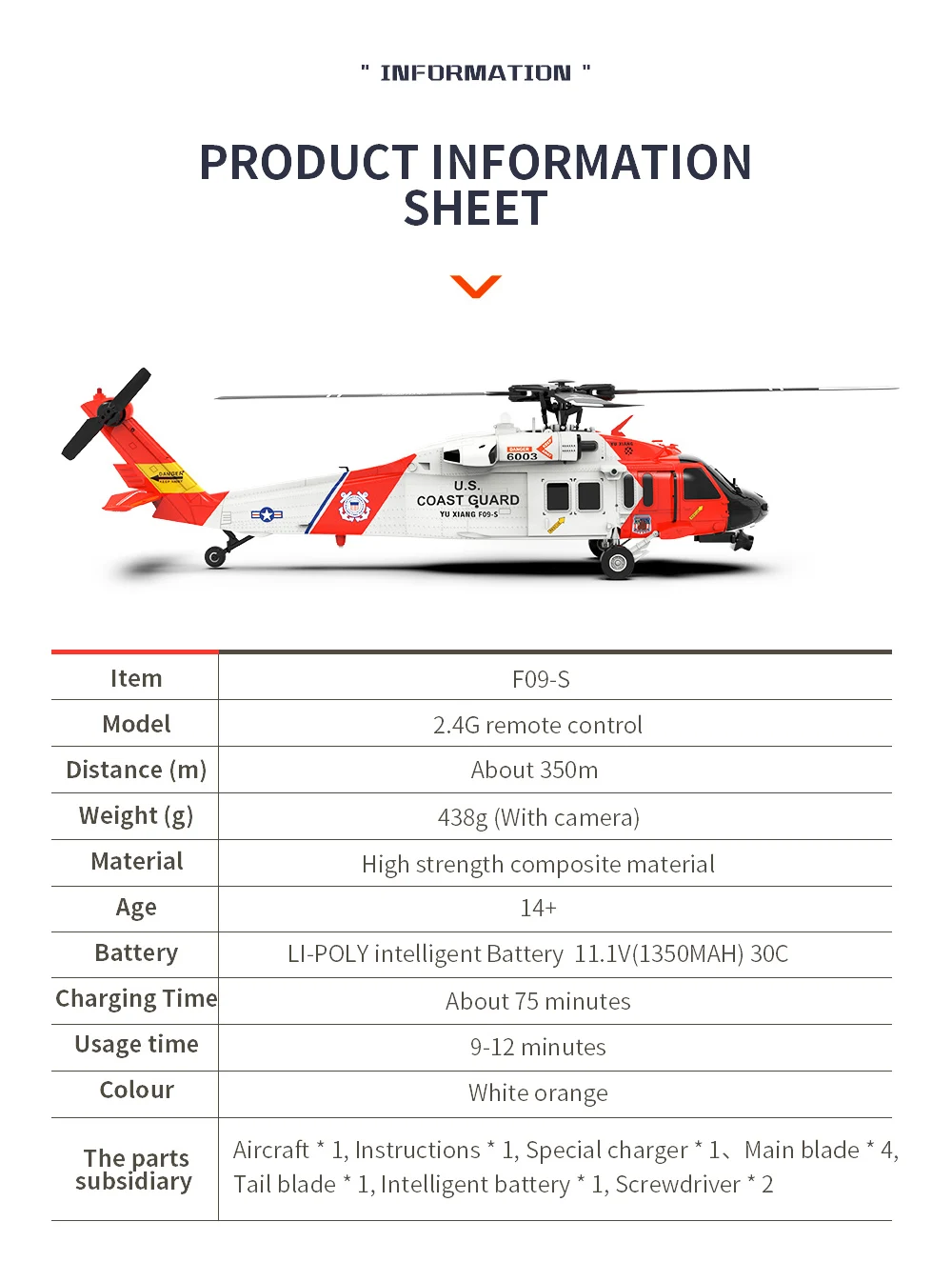 YU XIANG F09-S Battery 6CH  UH – Rc Helicopter Coaxial Bewertung und Preis