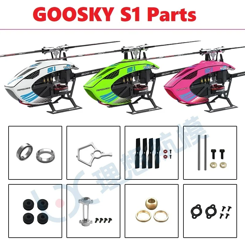 Spare Parts List For GOOSKY S1 – Rc Helicopter Coaxial Bewertung und Preis