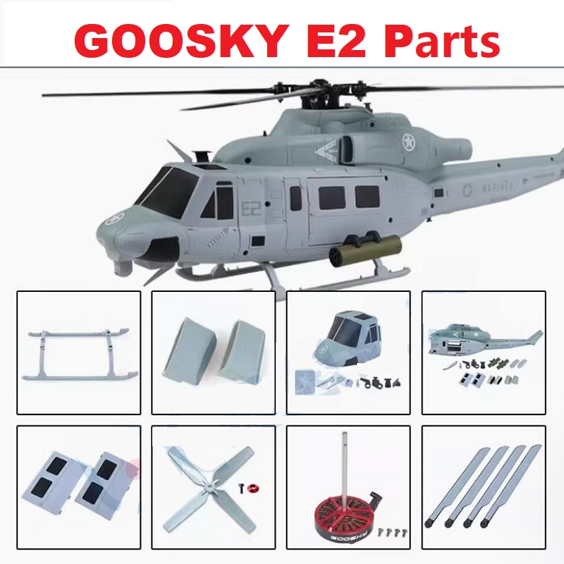 Spare Parts For GOOSKY E2 UH-1 – Rc Helicopter Coaxial Bewertung und Preis