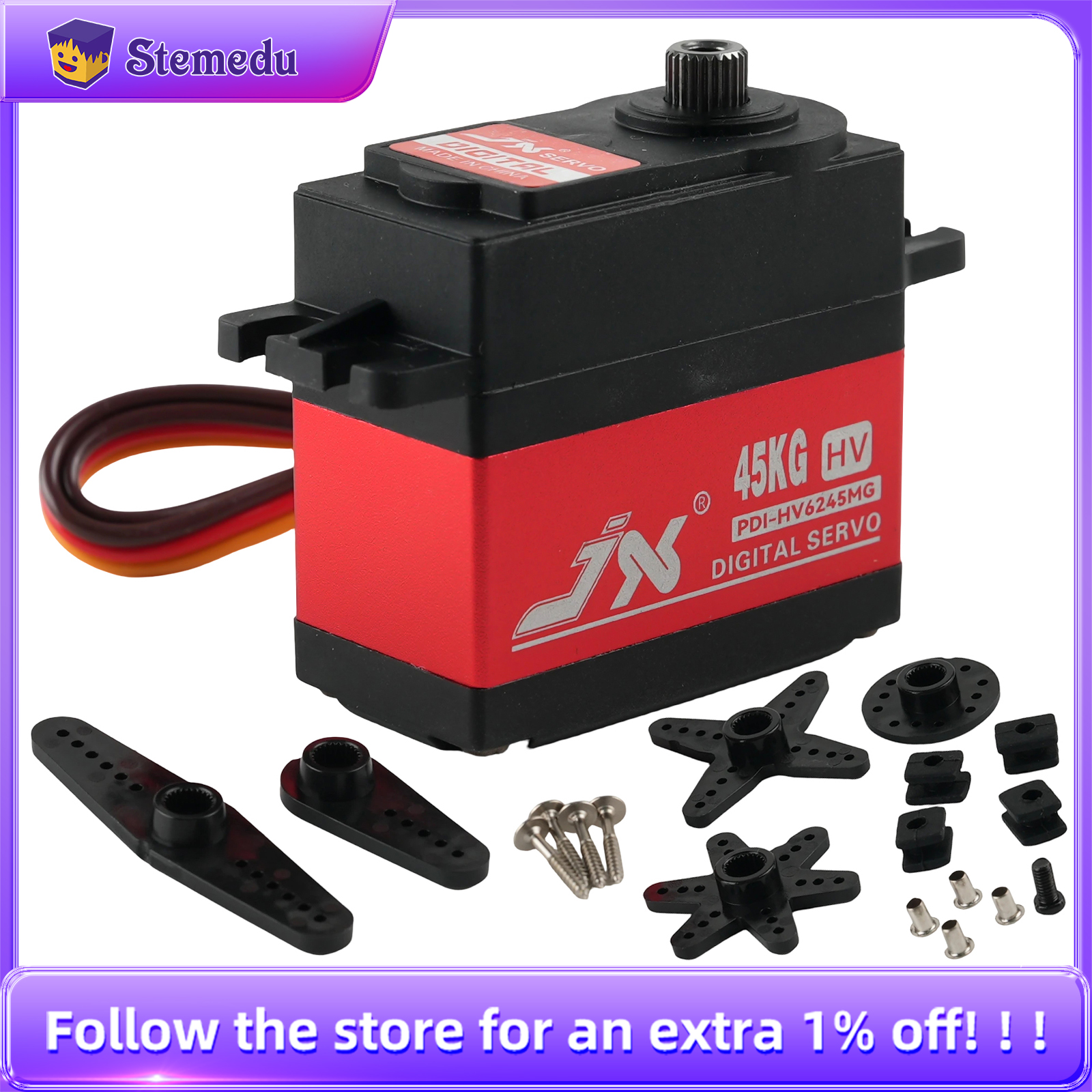 JX Servo PDI-HV6245MG 45KG HV  – Rc Helicopter Parts Bewertung und Preis