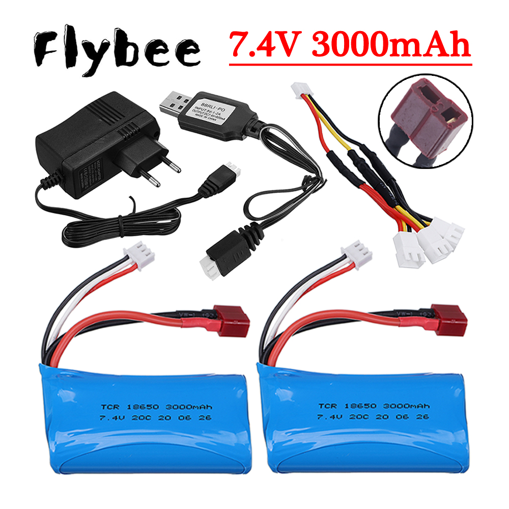 7.4V 3000mAh Li-ion Battery fo – Rc Helicopter Charger Bewertung und Preis