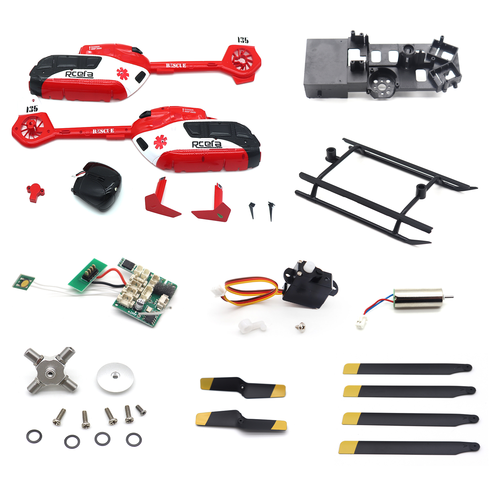 Original Parts for C159 EC-135 – Rc Helicopter Parts Bewertung und Preis