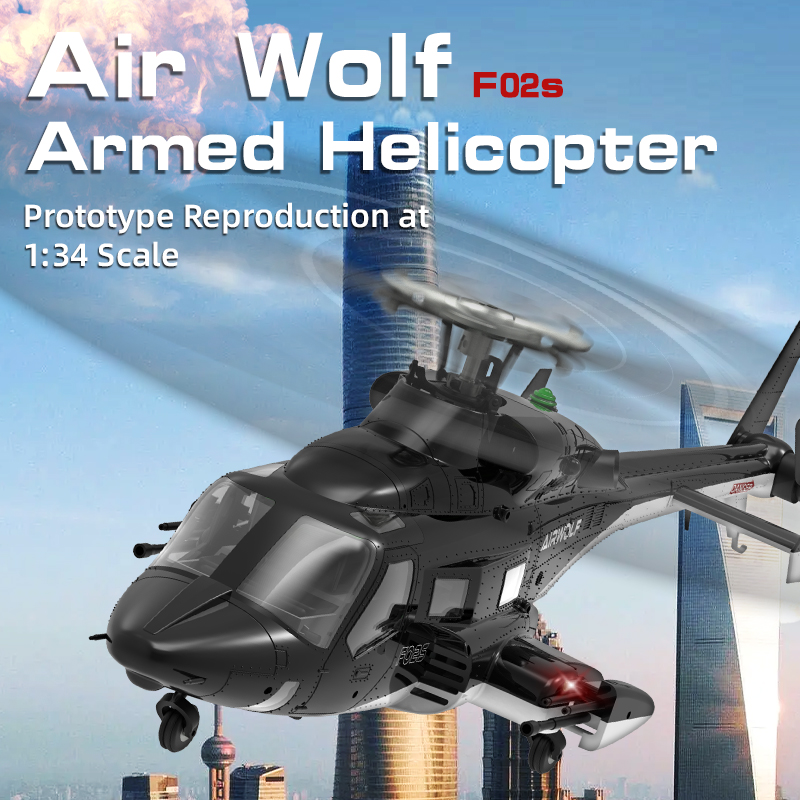 YUXIANG F02S AirWolf 2.4G 9CH  – Rc Helicopter Nitro Bewertung und Preis