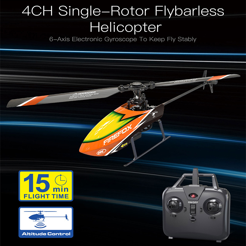 Single-Rotor Flybarless RC Hel – Rc Helicopter Single Rotor Bewertung und Preis