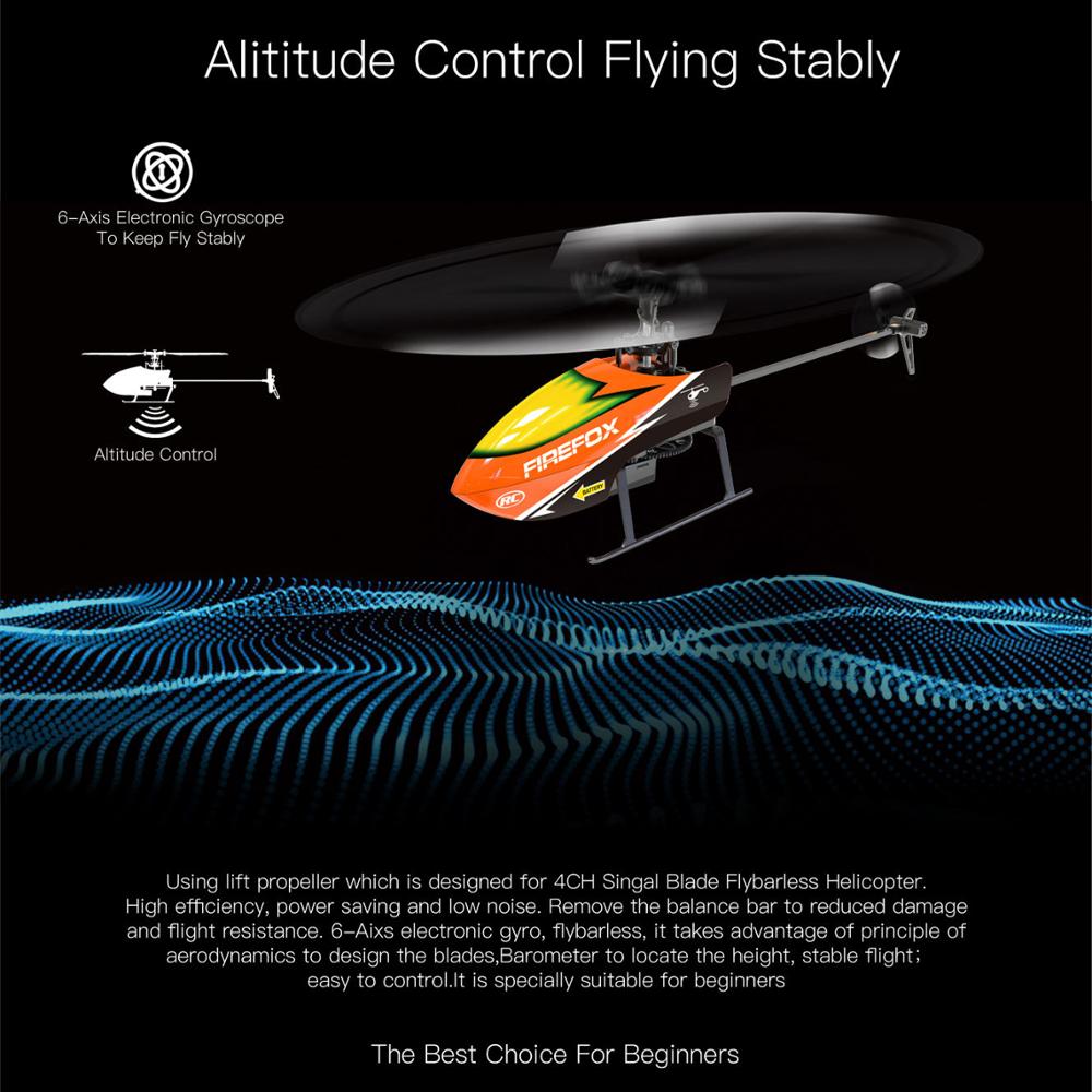 Single-Rotor Flybarless RC Hel – Rc Helicopter Single Rotor Bewertung und Preis