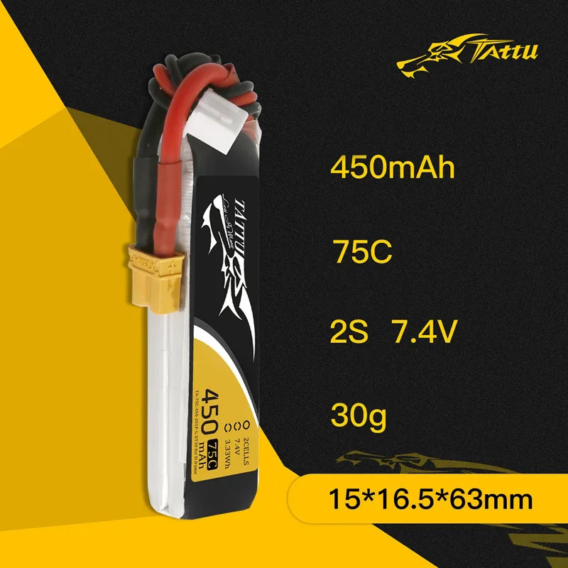 3Pcs NEW TATTU 450/500/550mAh  – Rc Helicopter Parts Bewertung und Preis