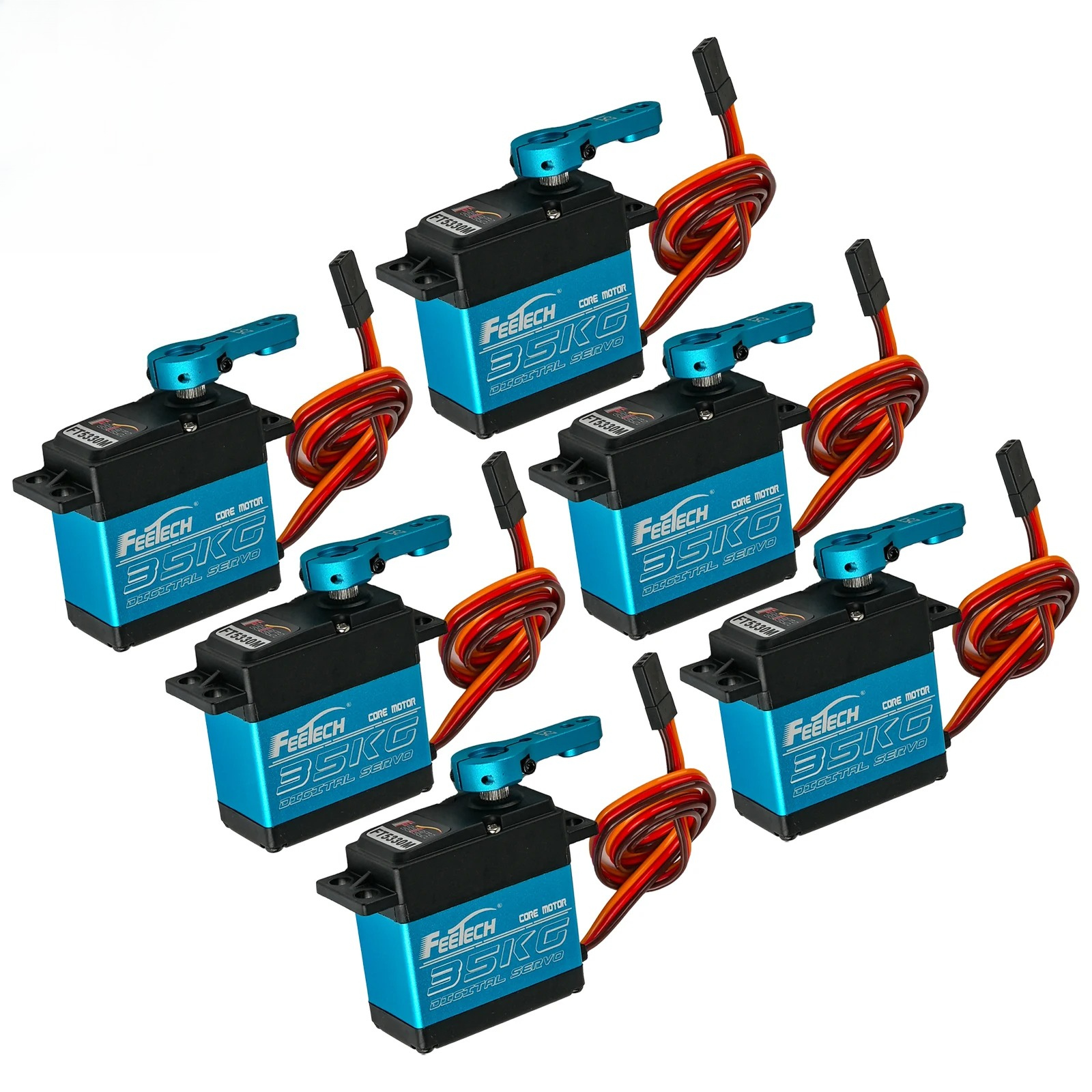 6PCS Feetech FT5330M 7.4V 35KG – Rc Helicopter Servo Bewertung und Preis