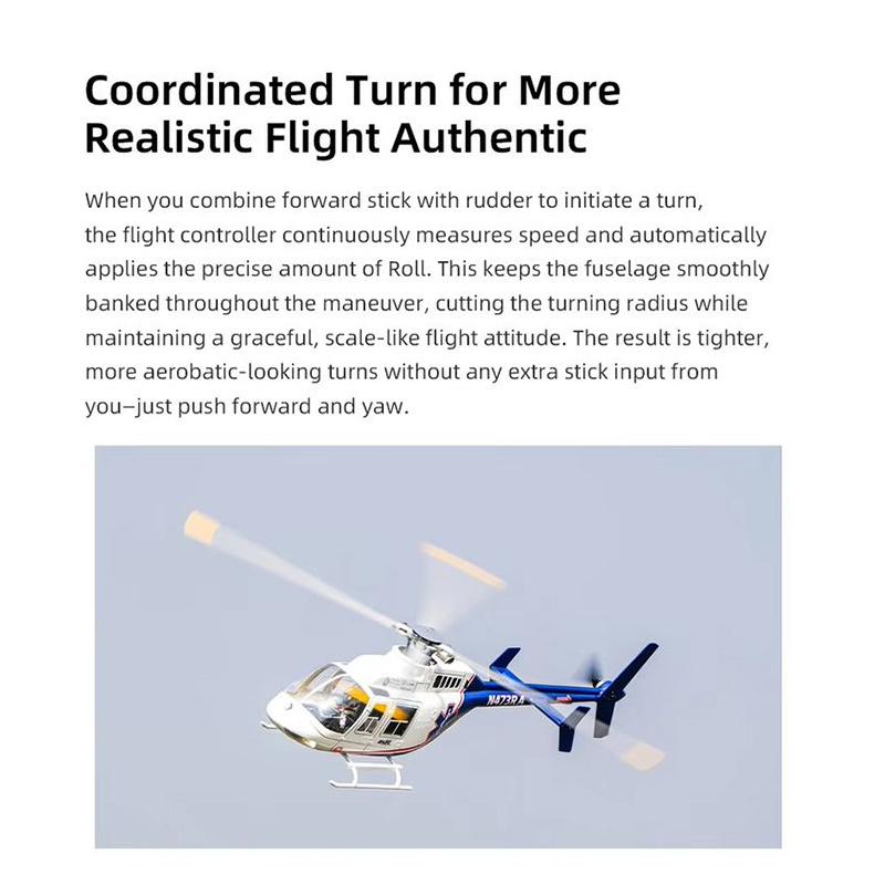FLYWING NEW 470-Level Bell407  – Rc Helicopter Large Bewertung und Preis